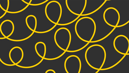Pasta hand drawn pattern