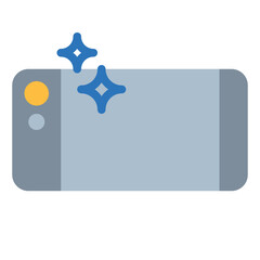 photo camera flat icon style