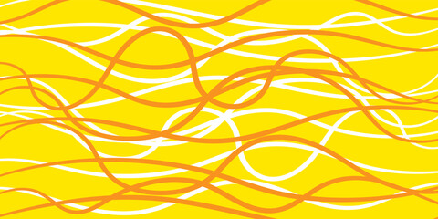 Spaghetti sketch, abstract geometric pattern