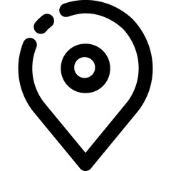 Location pin, navigator icon