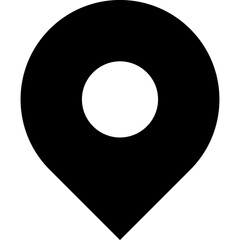 Location pin, navigator icon