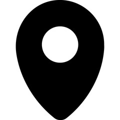 Fototapeta na wymiar Location pin, navigator icon