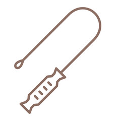 Long Reach Tool Multicolor Line Icon
