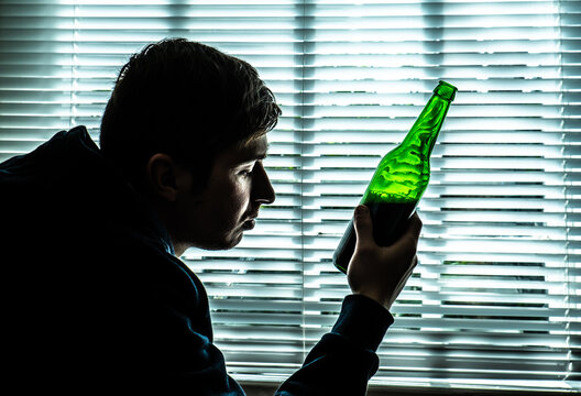 Young Man with a Beer