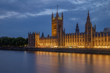 Fototapeta na wymiar Westminster à Londres