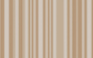 Obraz premium 3D brown color abstract gradient background, curtain mockup, ripple pattern. 3D Render illustration.