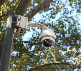 CCTV camera for video surveillance of people