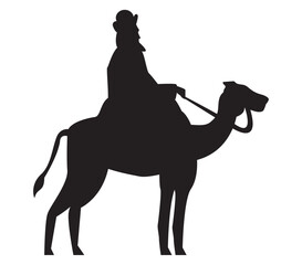 melchior wise man silhouette