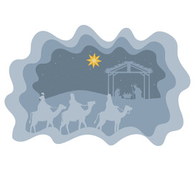 wise men mangers characters