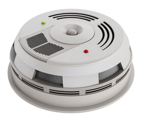 Smoke Detector  on transparent background