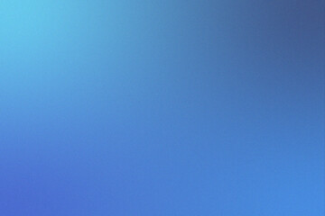 Blue grainy gradient background. Modern gradient texture.