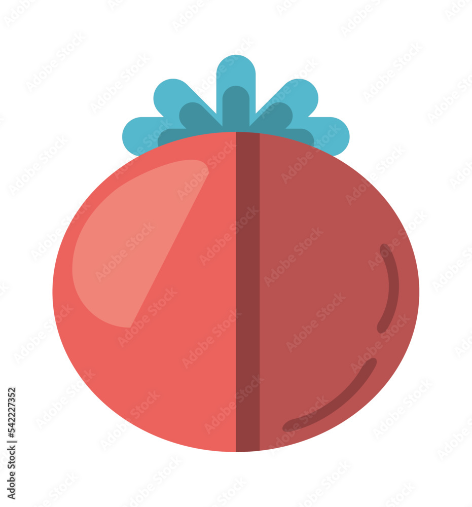 Sticker fresh tomato vegetable