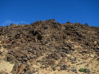 Beautiful shot of the Volcano Teide in Tenerife during the day