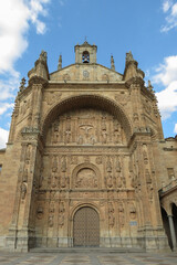 Fototapeta na wymiar St Stephen's monastery in Salamanca