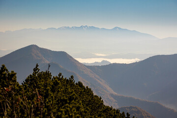 Fototapeta premium Mala Fatra Rozsutec mountains landscape