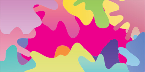 paint splash design multicolours