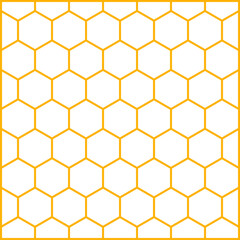 Honeycomb design template illustration (Honey) 