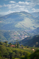Fototapeta premium View of the City Monte Alegre do Sul, São Paulo, Brazil