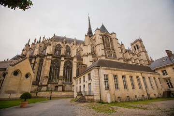Fototapeta na wymiar Amiens Cathedral, Picardy, France