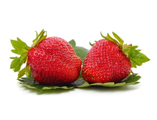 Large fresh strawberry.