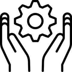 Service, Repair line icon