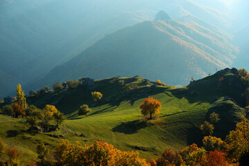 Autumnal mountain landscape, Bulgaria