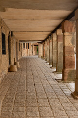 interior of an old house
