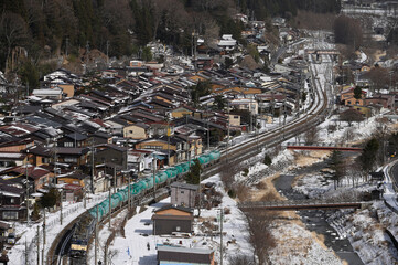 中央本線の貨物列車