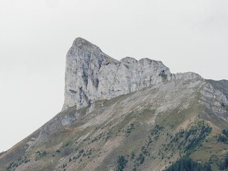 Luzerner Voralpen im Schweizer. Gipfel aus Granit und Kalkstein von Schibengütsch von Tannigsboden ausgesehen