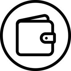 Wallet line icon