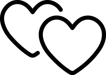 symbol; shape; heart; icon; love; line; sign; vector; valentine; like; graphic; art; outline; abstract; wedding; silhouette; element; black; simple; drawing; passion; linear; care; thin; amour