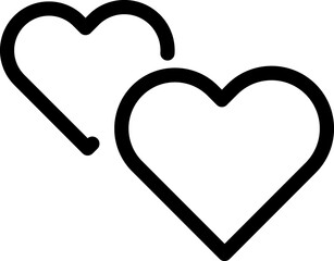symbol; shape; heart; icon; love; line; sign; vector; valentine; like; graphic; art; outline; abstract; wedding; silhouette; element; black; simple; drawing; passion; linear; care; thin; amour