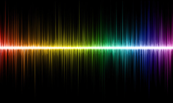 Signal Rainbow, sound wave background