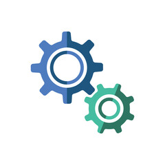 gear icon design vector template