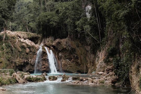 Kawasan Falls in Cebu, Philippines