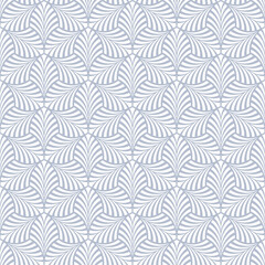 Fototapeta premium Vector geometric seamless pattern. Minimalistic decorative design. Vintage elegant background.