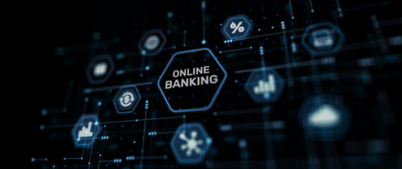 Banking Payment Online Internet Technology concept 2023