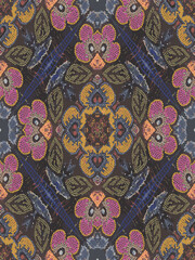 pattern with flowers