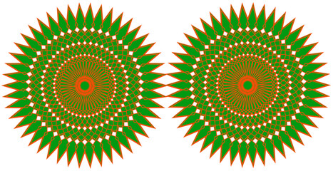 Ornamental luxury mandala pattern, indian mandala design vector art, mandala pattern #SHOHOZ_Graphics