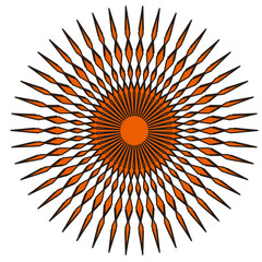 Ornamental luxury mandala pattern, indian mandala design vector art, mandala pattern #SHOHOZ_Graphics