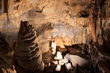 Grotte di Toirano meaning Toirano Caves are a karst cave system in Toirano, Italy