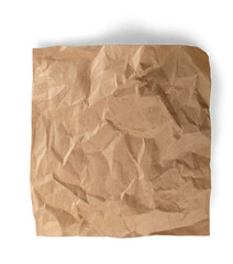 Crumpled Brown Paper