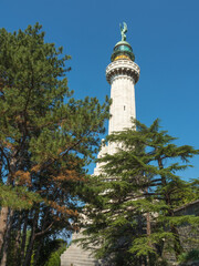 Victory Lighthouse (Faro della Vittoria) in Trieste, Italy