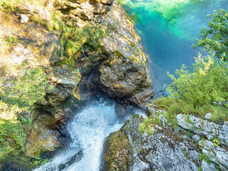 Vintgar Gorge in Slovenia, Europe