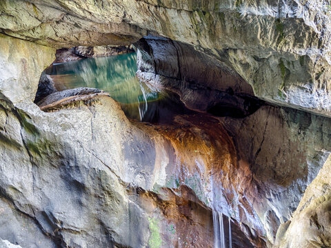 &Scaron;kocjan Caves in Slovenia, Europe