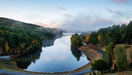 Fototapeta premium View of the lake