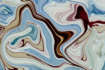 blue and red painted background liquid marble fluid texture concrete paint cement wallpaper