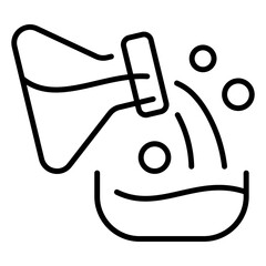 line thin icon related to industry , factory , production unit, cargo 