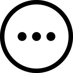 Ui list menu icon. Hamburger button icon