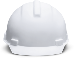 Construction helmet security isolated protective hat safety equipment protection hat protective equipment